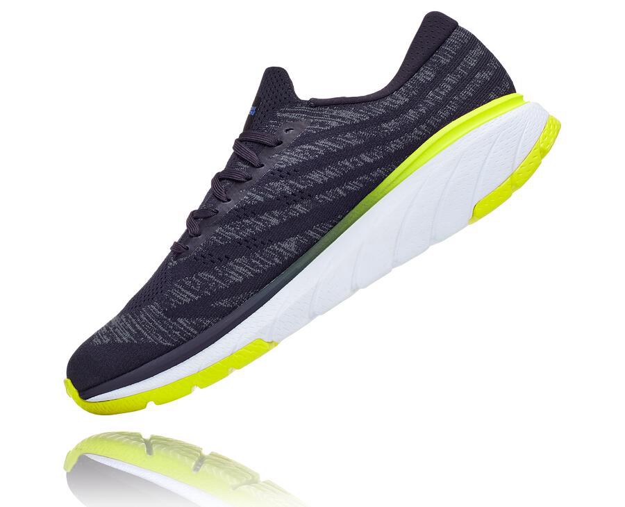 Hoka One One Hardloopschoenen Heren - Cavu 3 - Donkerblauw - DC2854793